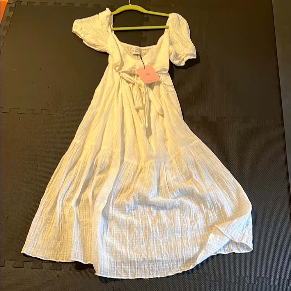 Charming White Kids Dress